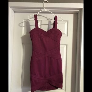 H&M Dress Made by Divided. Burgundy/ Plum Color